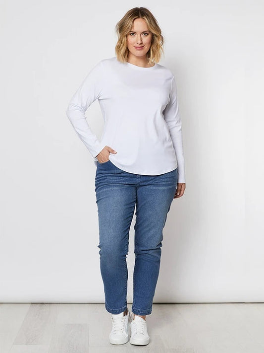 Classic Crew Neck Tee - White