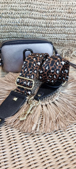 Bag Strap - Tan Leopard