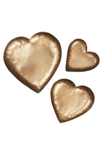 Luxe Heart Set - Brass
