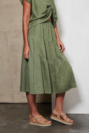 Indica Skirt - Fern