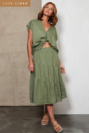 Indica Skirt - Fern