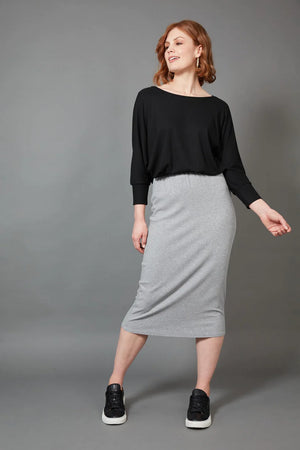 Studio Jersey Skirt - Grey