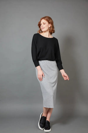 Studio Jersey Skirt - Grey