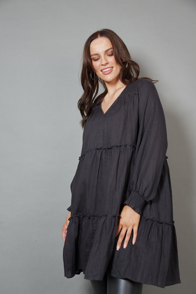 Diaz Dress - Shale