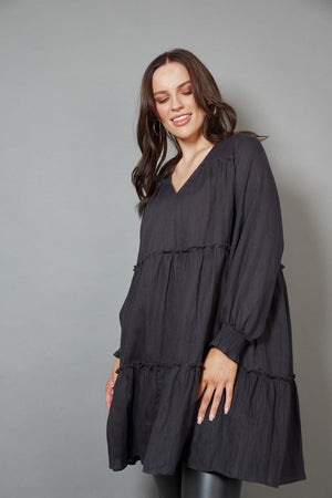 Diaz Dress - Shale