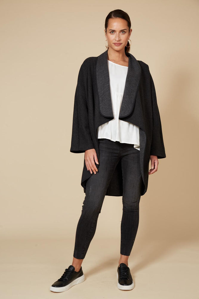 
            
                Load image into Gallery viewer, Klein Wrap Jacket - Fossil
            
        
