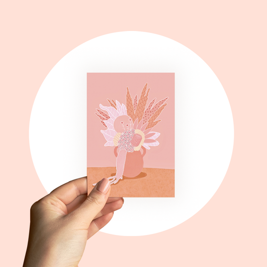 Dried Florals Gift tag (set of 10)
