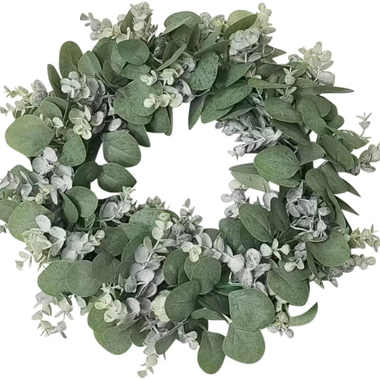 Christmas Silvergum Wreath - Large