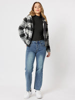 Vicki Bootcut Mum Jean - Denim