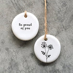 Floral Hanger - So Proud Of You