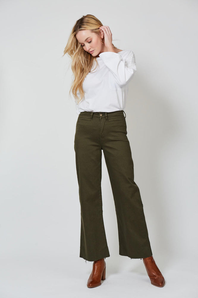 Tate Denim Jean - Moss