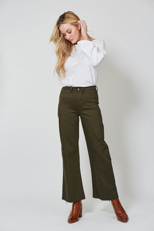 Tate Denim Jean - Moss