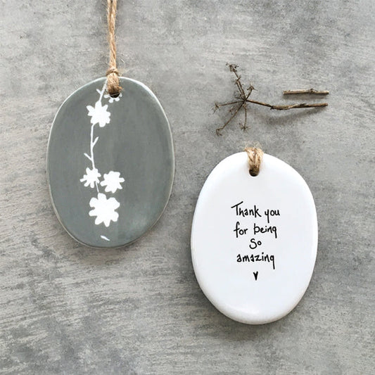 Oval Sgraffito - Amazing