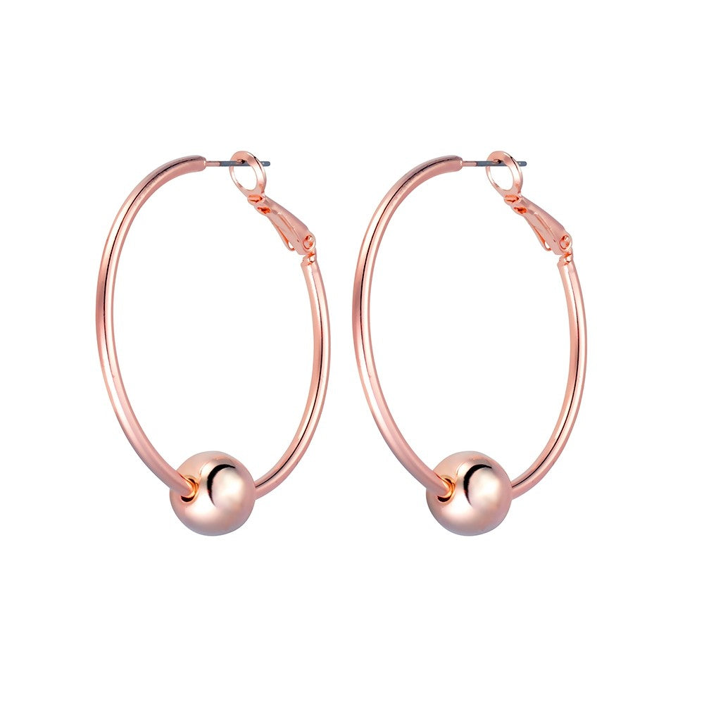 Allure Hoop Earring - Rose Gold