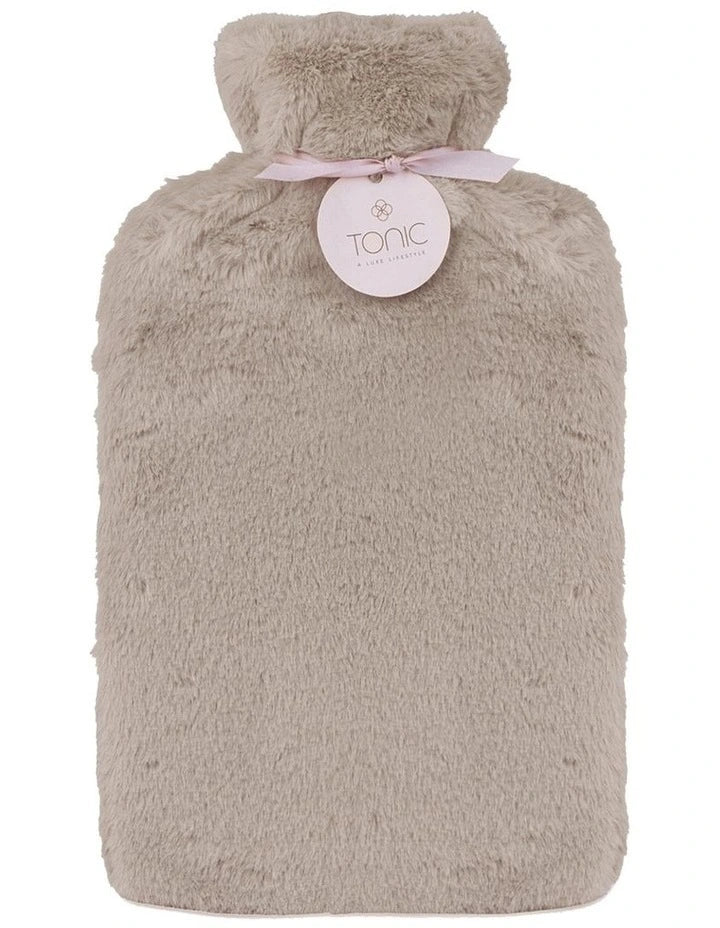 
            
                Load image into Gallery viewer, Deluxe Hot Water Bottle - Mocha
            
        