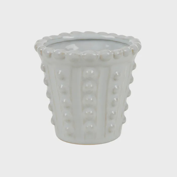 
            
                Load image into Gallery viewer, Amelia Ceramic Pot - White
            
        