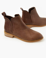 Douglas Leather Boot - Chocolate