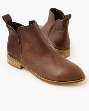 Douglas Leather Boot - Chocolate