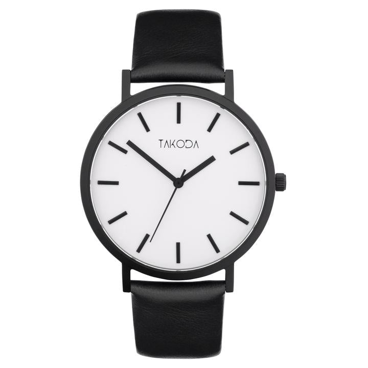 Takoda Equinox Watch - Black/White