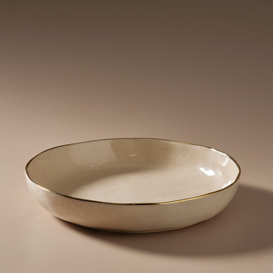 Ariel Salad Bowl - Off White