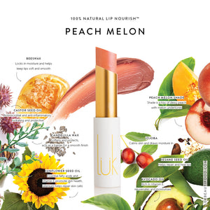 
            
                Load image into Gallery viewer, Lip Nourish - Peach Melon
            
        