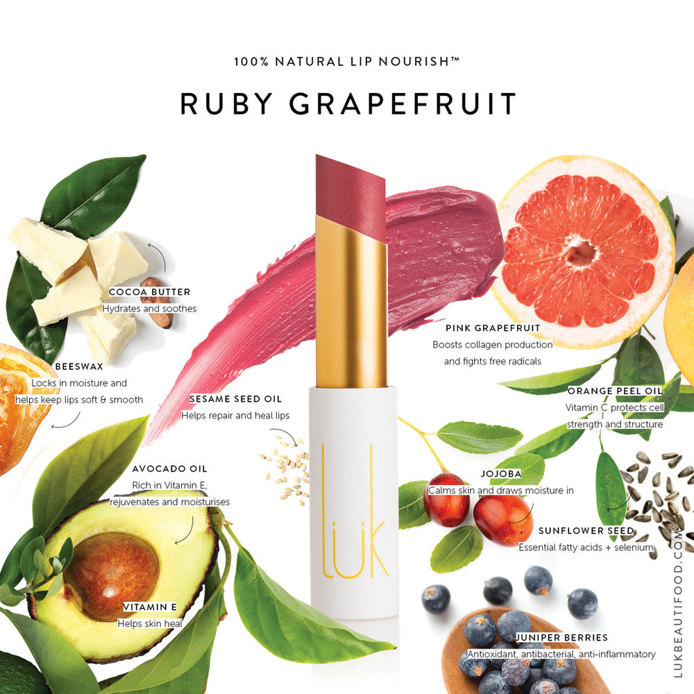 Lip Nourish - Ruby Grape Fruit