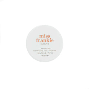 Miss Frankie - Take Me Off Wipes