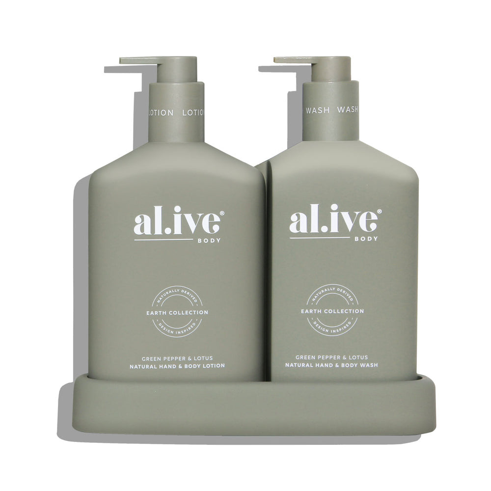 Alive Body  Green Pepper & Lotus Duo