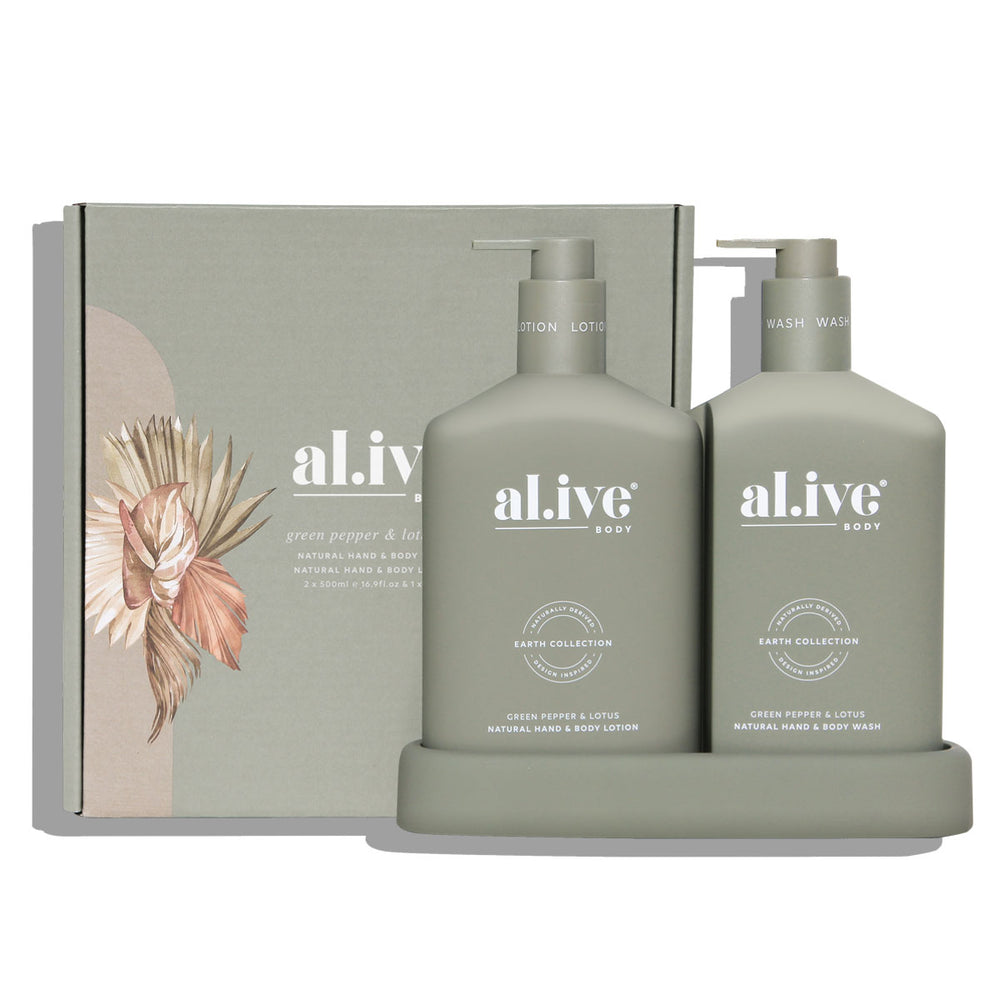 Alive Body  Green Pepper & Lotus Duo