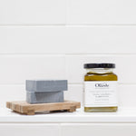 Olieve & Olie Salt Scrub Jar - Lemon, Mandarin & Peppermint