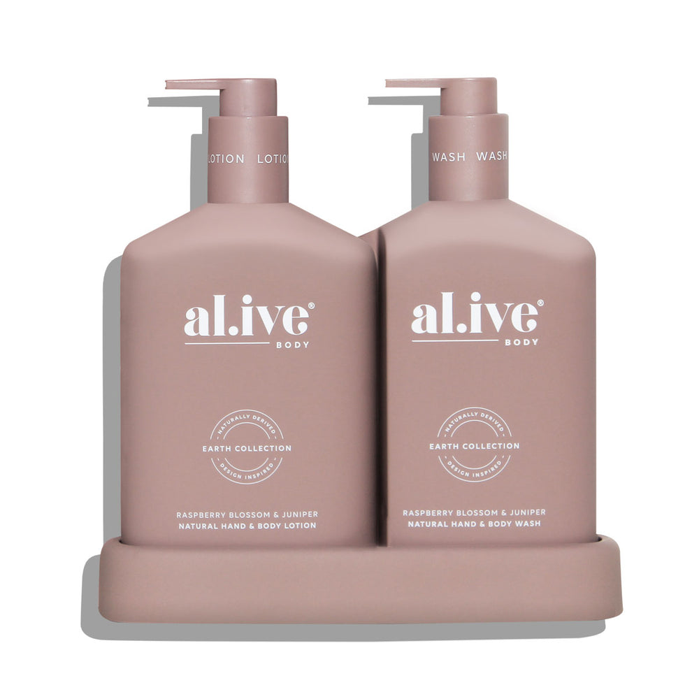 Alive Body Raspberry Blossom & Juniper Duo