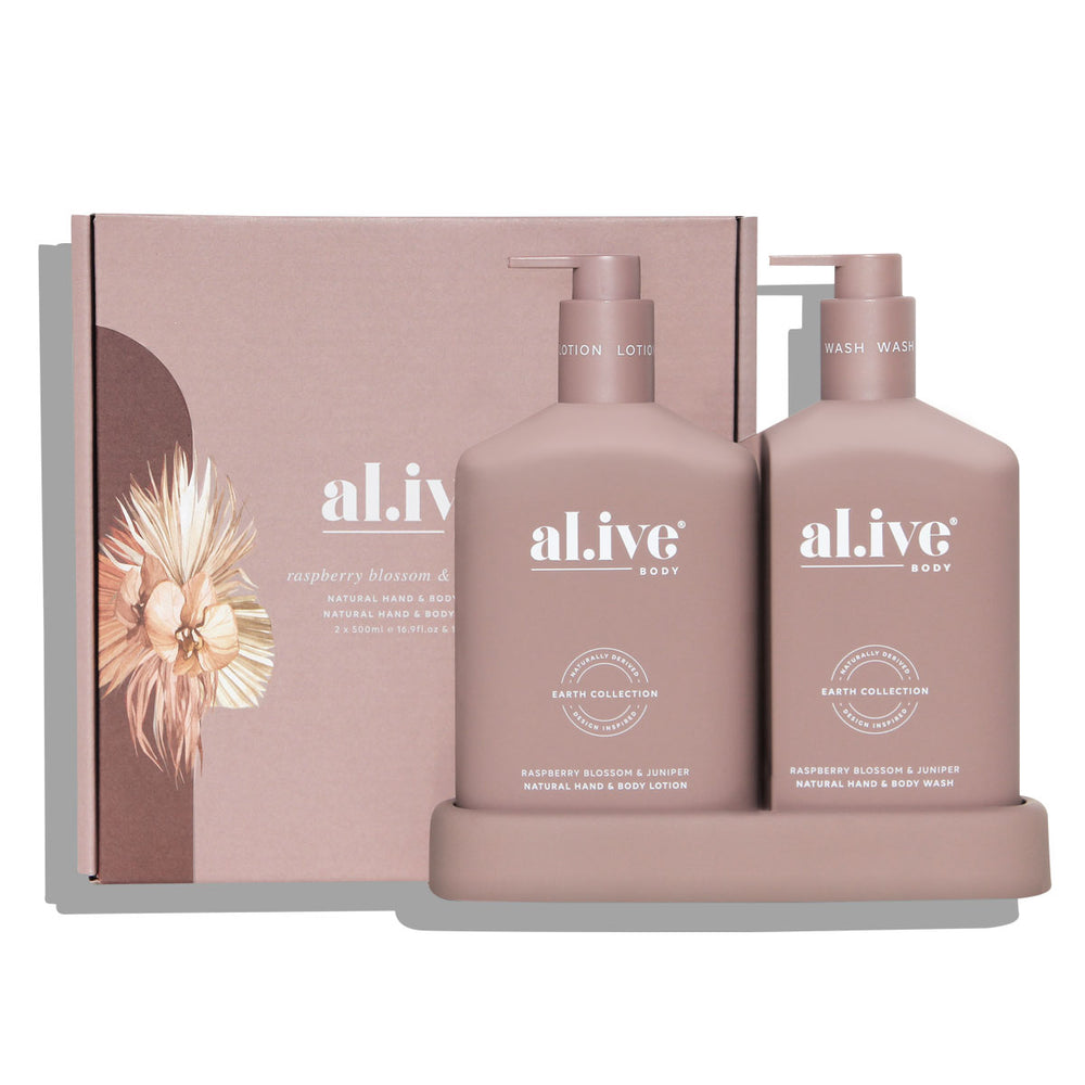 Alive Body Raspberry Blossom & Juniper Duo