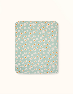 Ditzy Daisy Baby Wrap - Mint