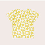 Prancer Star Tee - Yellow