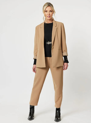 Grace Slim Leg Pant - Toffee