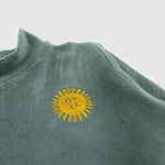 Sun Mock Fleece Skivvy - Turquoise