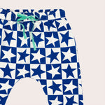 Super Stars Harem Pants - Blue Stars