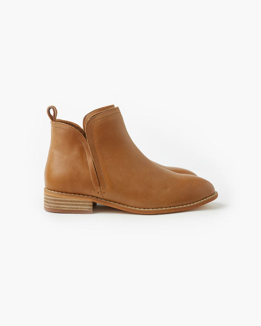 Douglas Leather Boot- Tan