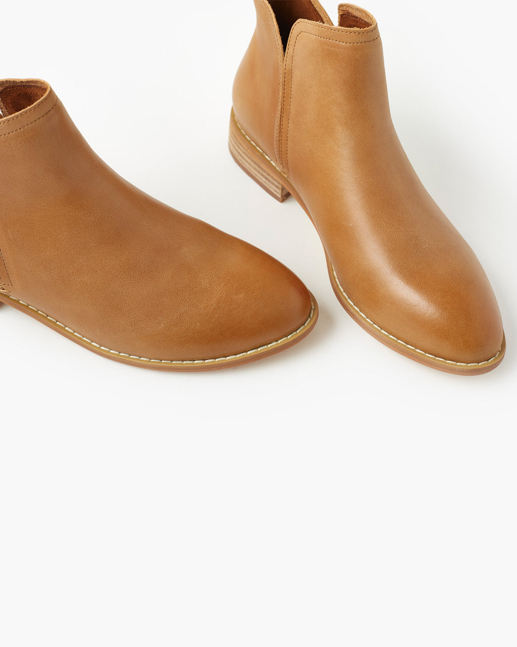 Douglas Leather Boot- Tan