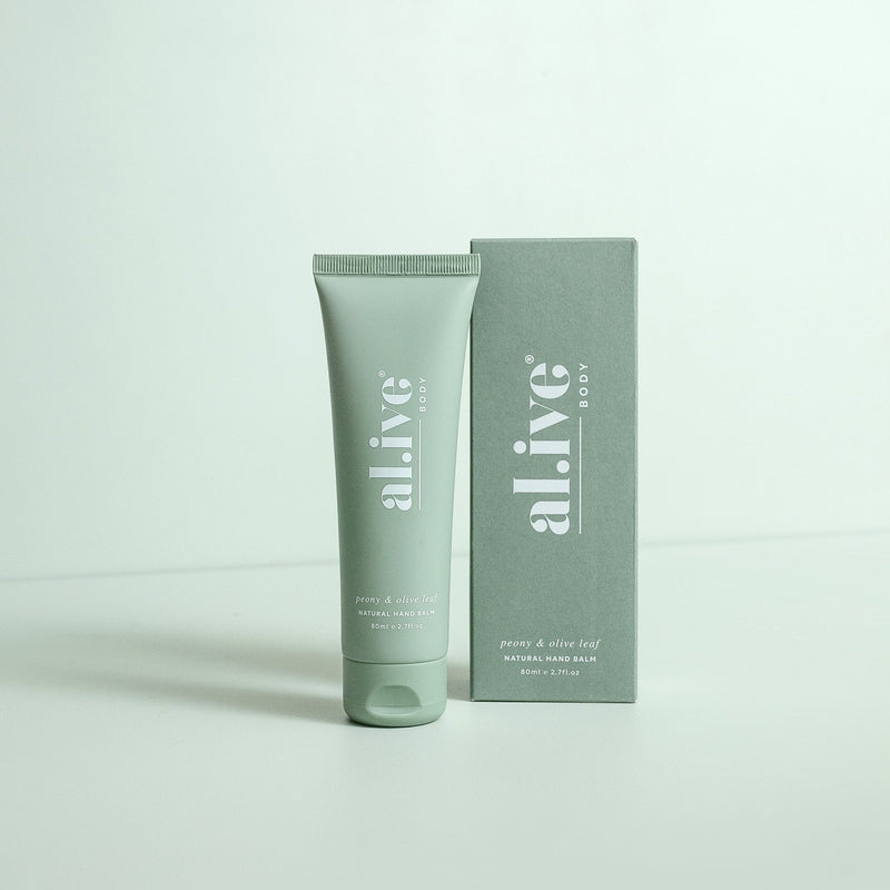 Alive Body Hand Balm - Peony & Olive Leaf