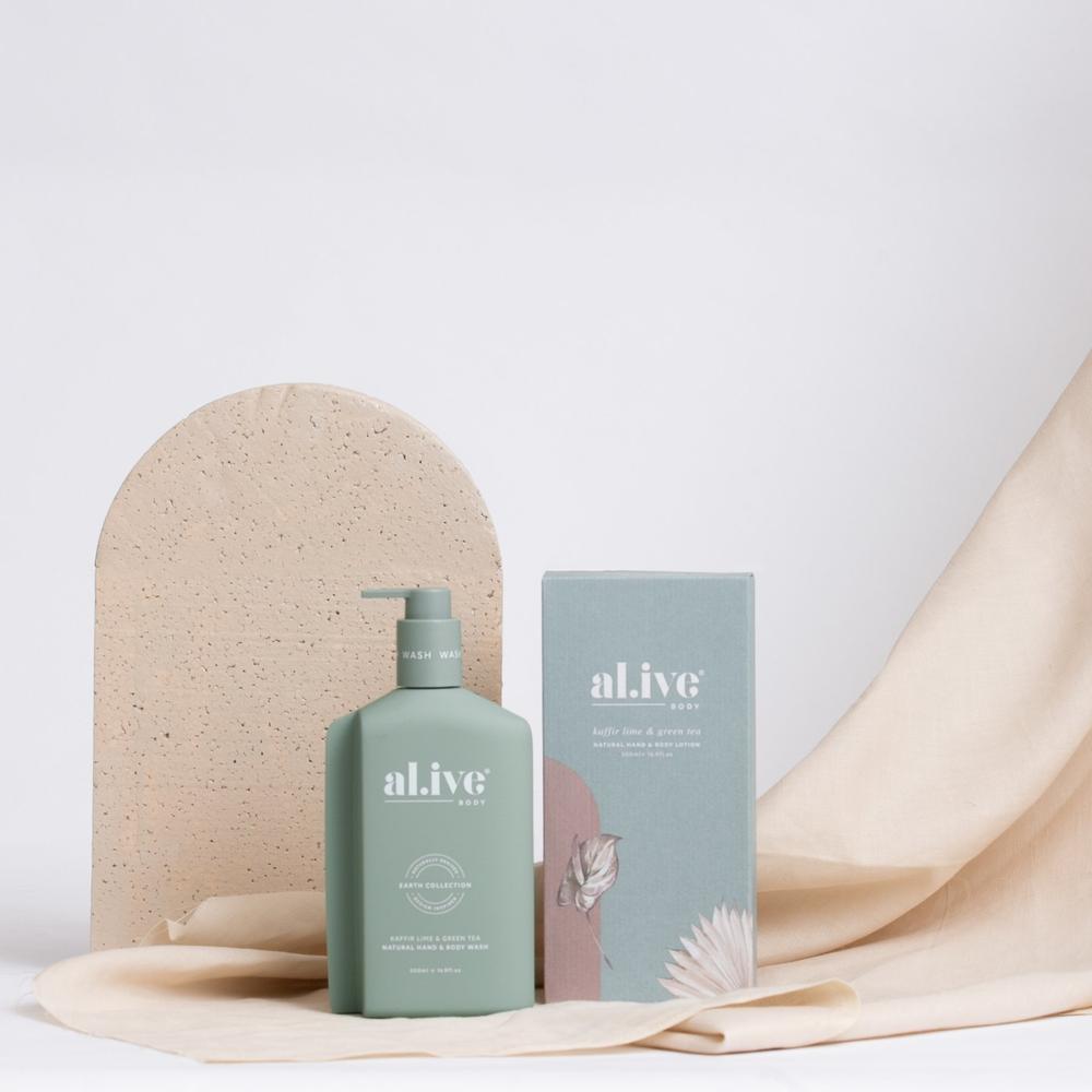 
            
                Load image into Gallery viewer, Alive Hand &amp;amp; Body Wash Kaffir Lime &amp;amp; Green Tea
            
        