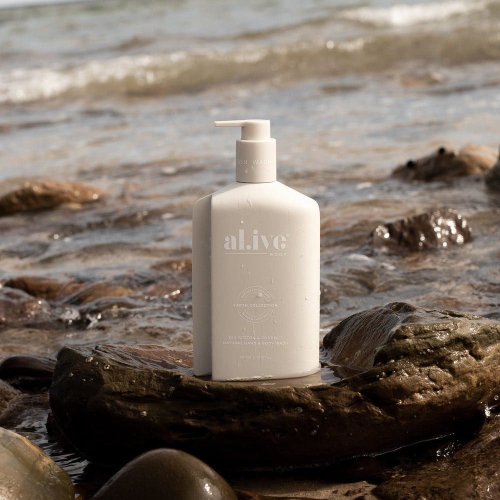 
            
                Load image into Gallery viewer, Alive Hand &amp;amp; Body Wash - Sea Cotton/Coconut
            
        