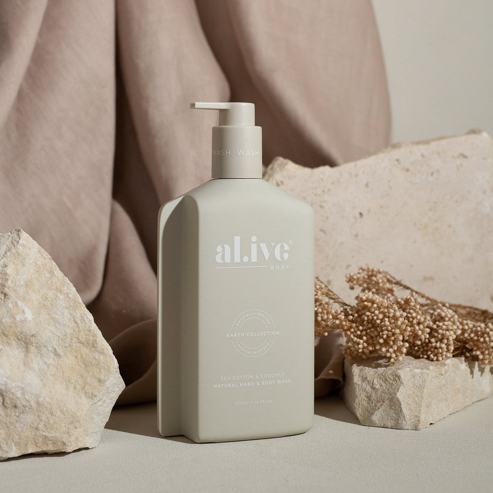 
            
                Load image into Gallery viewer, Alive Hand &amp;amp; Body Wash - Sea Cotton/Coconut
            
        