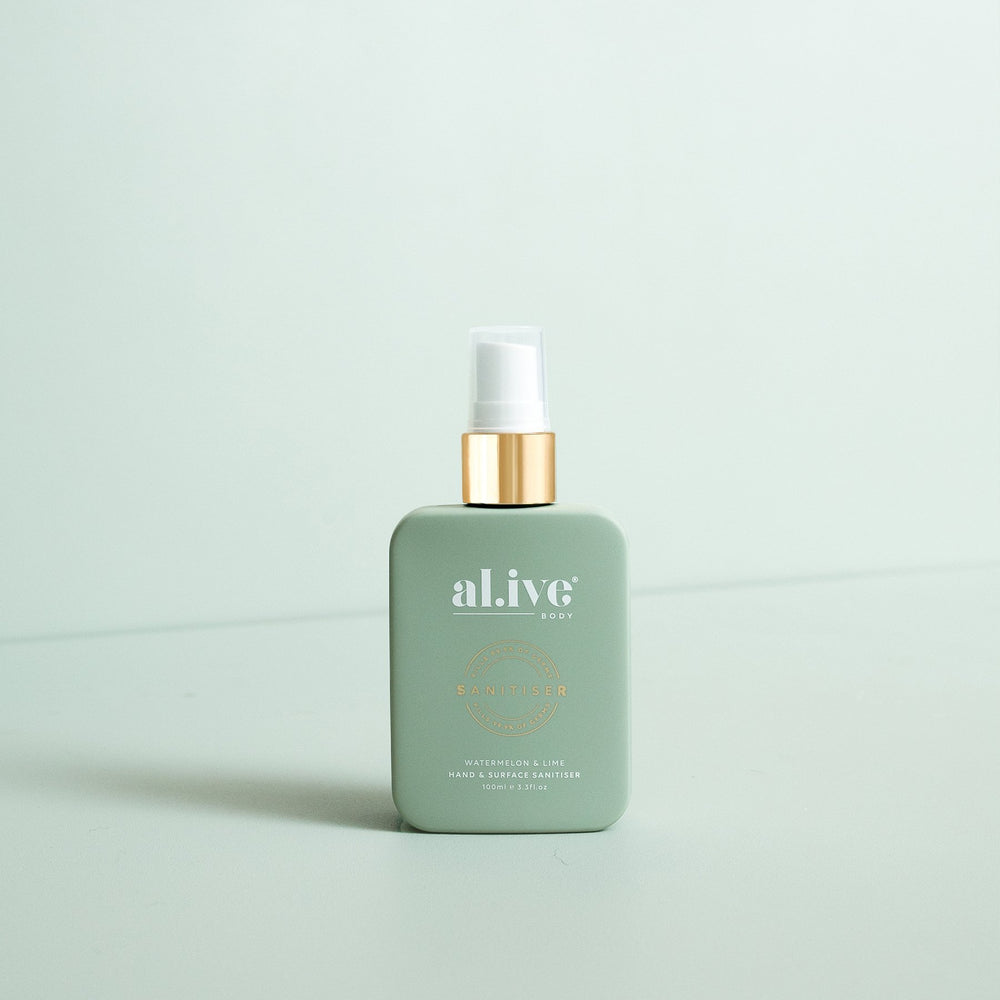 Alive Body Hand & Surface Sanitizer Spray - Watermelon & Lime