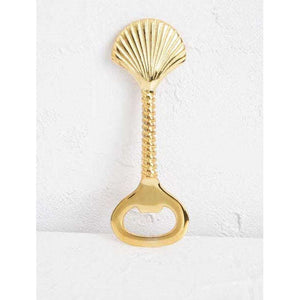 Clam Shell Bottle Opener - Gold