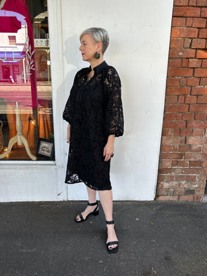Blaire Lace Dress - Black