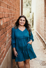 Diaz Dress - Teal
