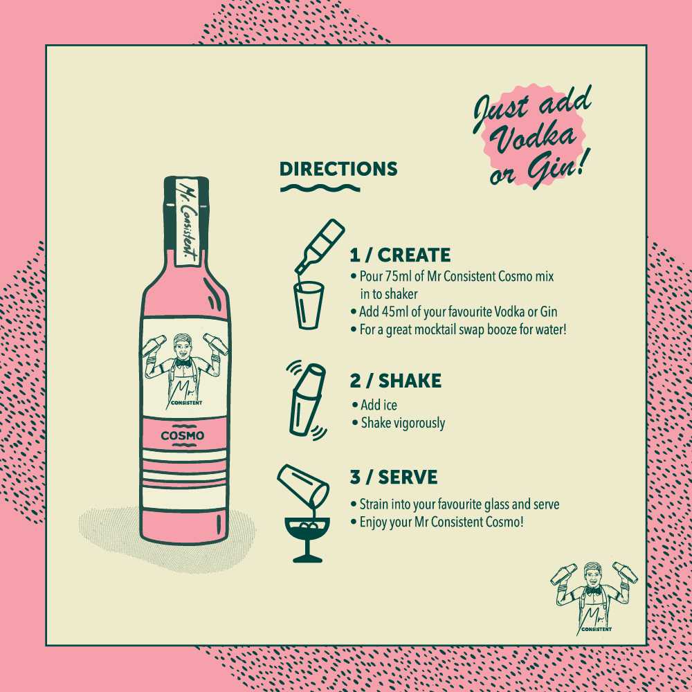 Mr Consistent - Cosmo Mix 750ml