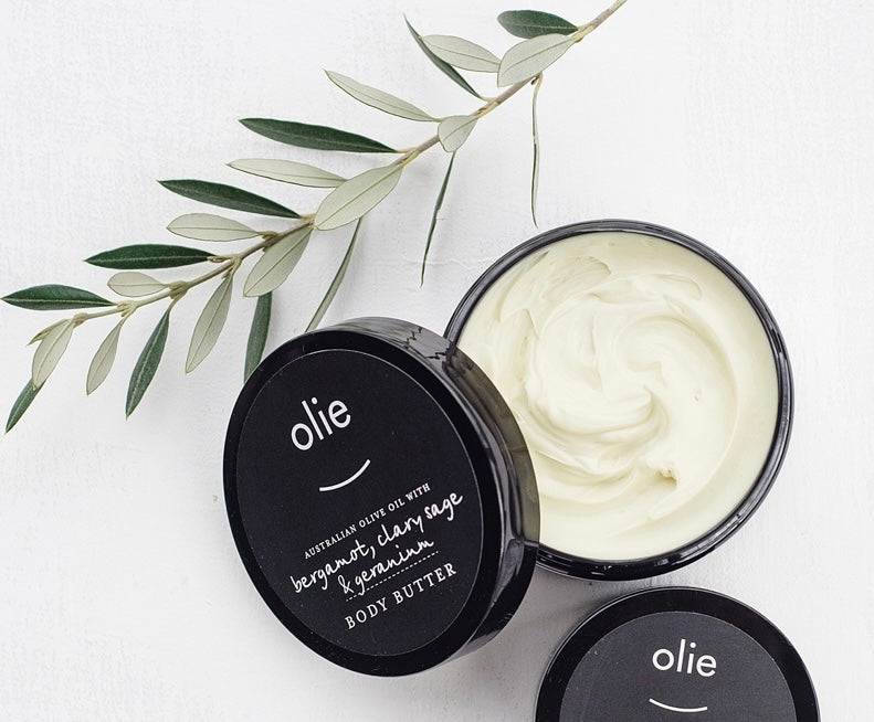
            
                Load image into Gallery viewer, Olieve &amp;amp; Olie Body Butter - Bergamot, Clary Sage &amp;amp; Geranium
            
        