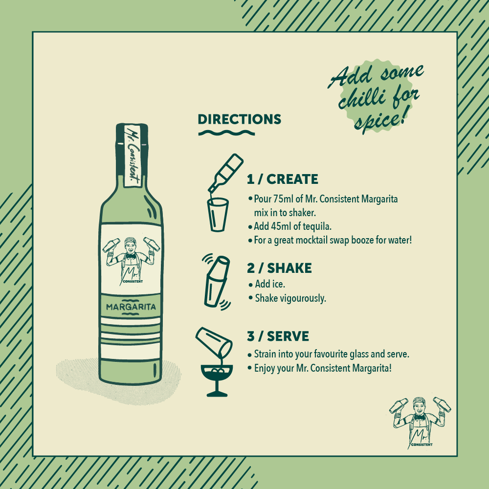 Mr Consistent - Margarita Mix 750ml